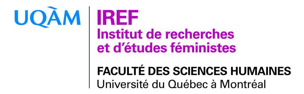 Logo de l'IREF, l'Institut de recherches et d'études féministes de l'UQÀM