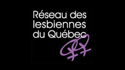 Logo du réseau des lesbiennes du Québec